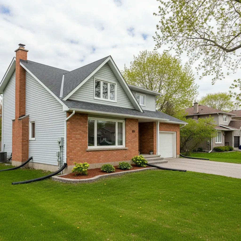 Professional Drainage service by Urban Landscaping Laval in Laval